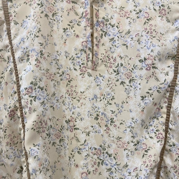 Sienna Sky Womens peasant boho blouse size xl - Picture 3 of 5